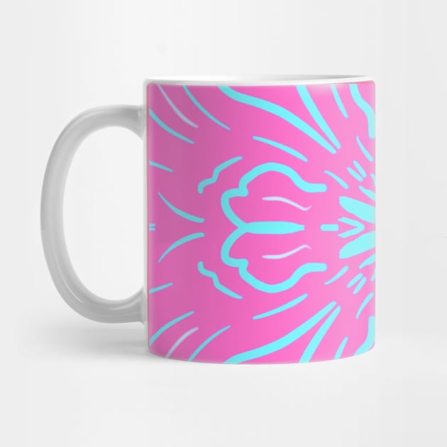 Pink Cyan Design by colors